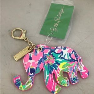 NWT Lilly Pulitzer Critter Keychain